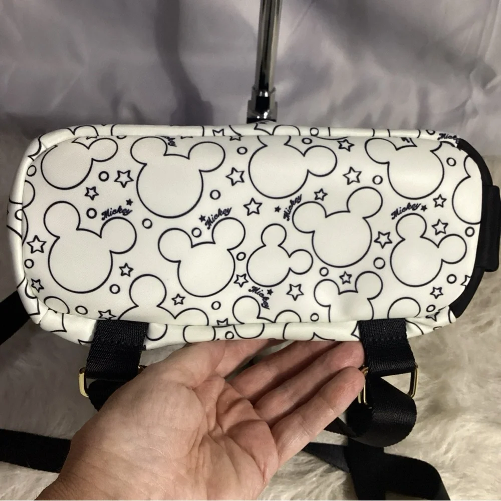 Stoney Clover Lane x Disney Mickey Mouse Head Mini Flap Backpack Bag